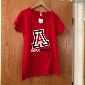 Arizona Wildcats Ladies T Shirt Large